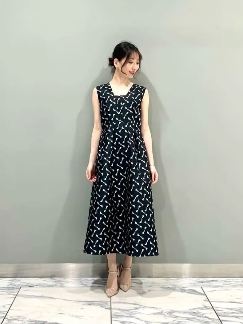 リボンジャガードワンピース / GRACE CONTINENTAL | GRACE