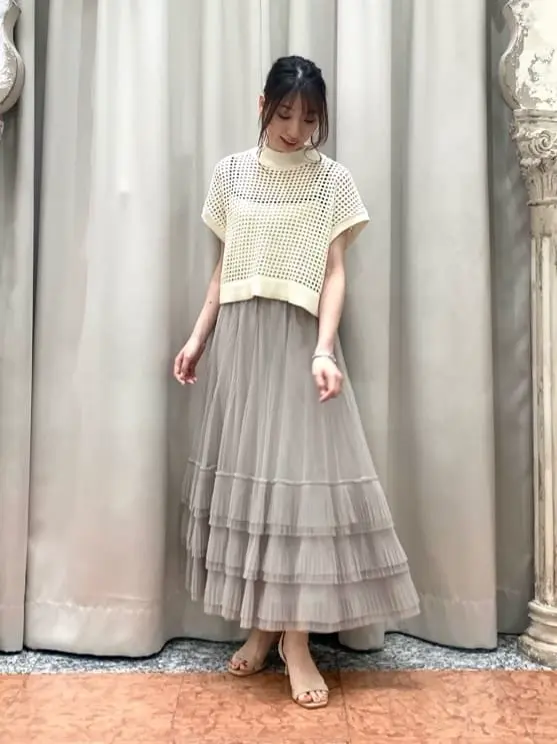 GRACE CONTINENTAL The Banquet eri コーディネート画像