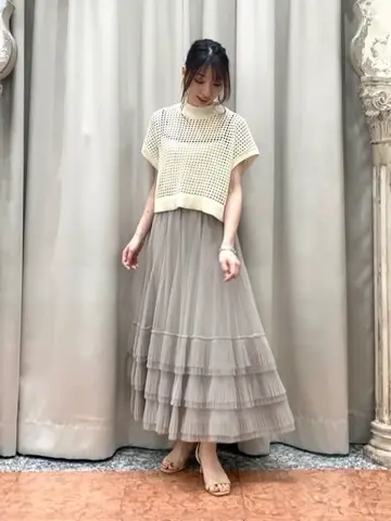 GRACE CONTINENTAL The Banquet eri コーディネート画像