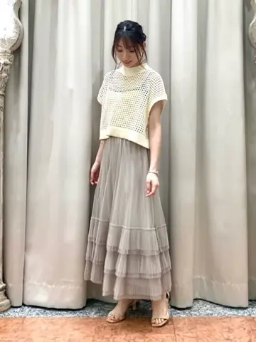 GRACE CONTINENTAL The Banquet eri コーディネート画像