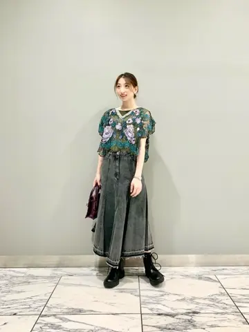 GRACE CONTINENTAL The Banquet eri コーディネート画像