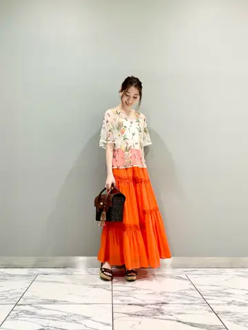 GRACE CONTINENTAL The Banquet eri コーディネート画像