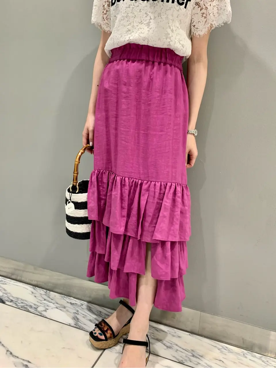 GRACE CONTINENTAL The Banquet eri コーディネート画像