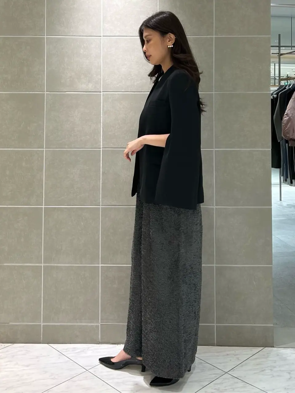 GRACE CONTINENTAL The Banquet 志田　悠 コーディネート画像