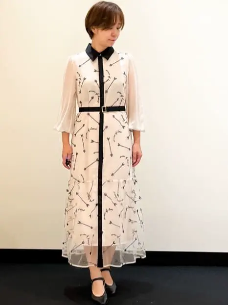 新品タグ付き‼️今季完売品‼️グレースコンチネンタルハートアロー刺繍ワンピース ハートアロー刺繍ワンピース / GRACE CONTINENTAL | GRACE