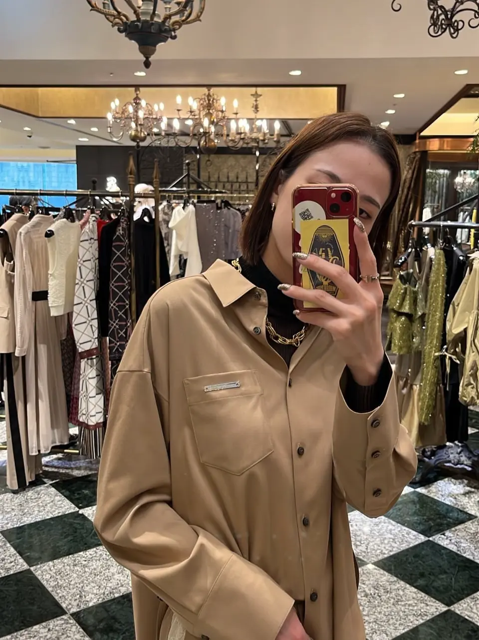 GRACE CONTINENTAL The Banquet 亀田 未希 コーディネート画像