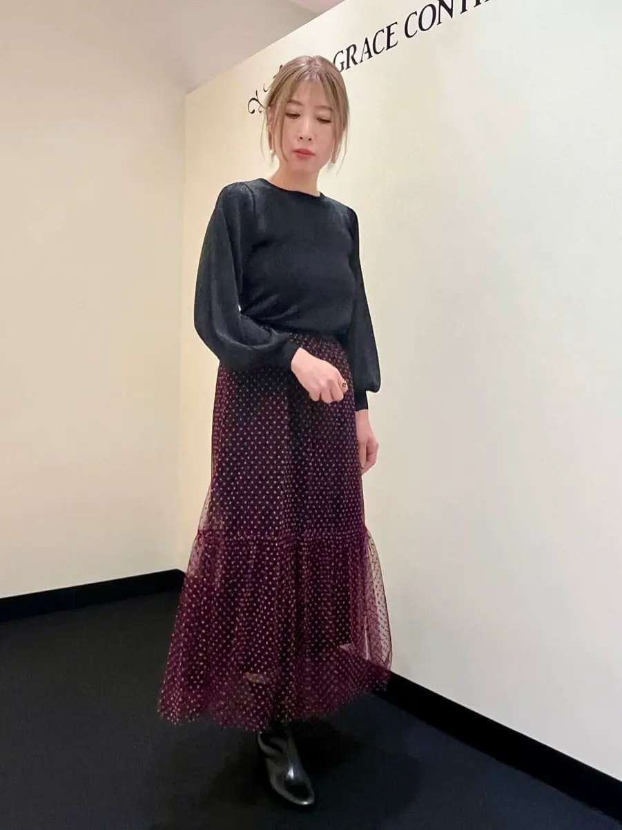 GRACE CONTINENTAL The Banquet 泉　智子 コーディネート画像