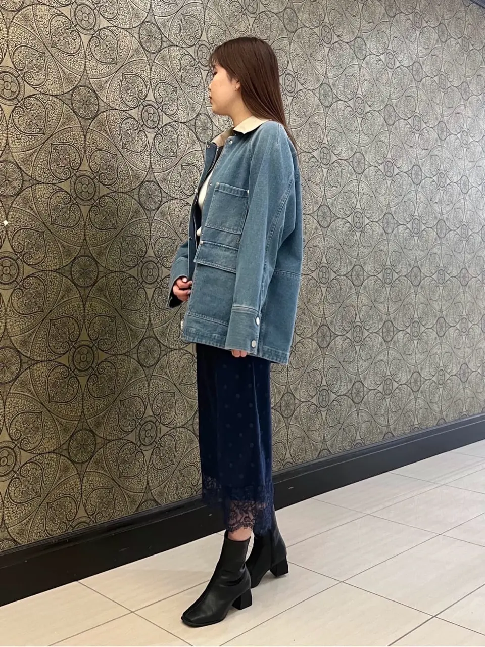 GRACE CONTINENTAL The Banquet 赤坂 梨来 コーディネート画像