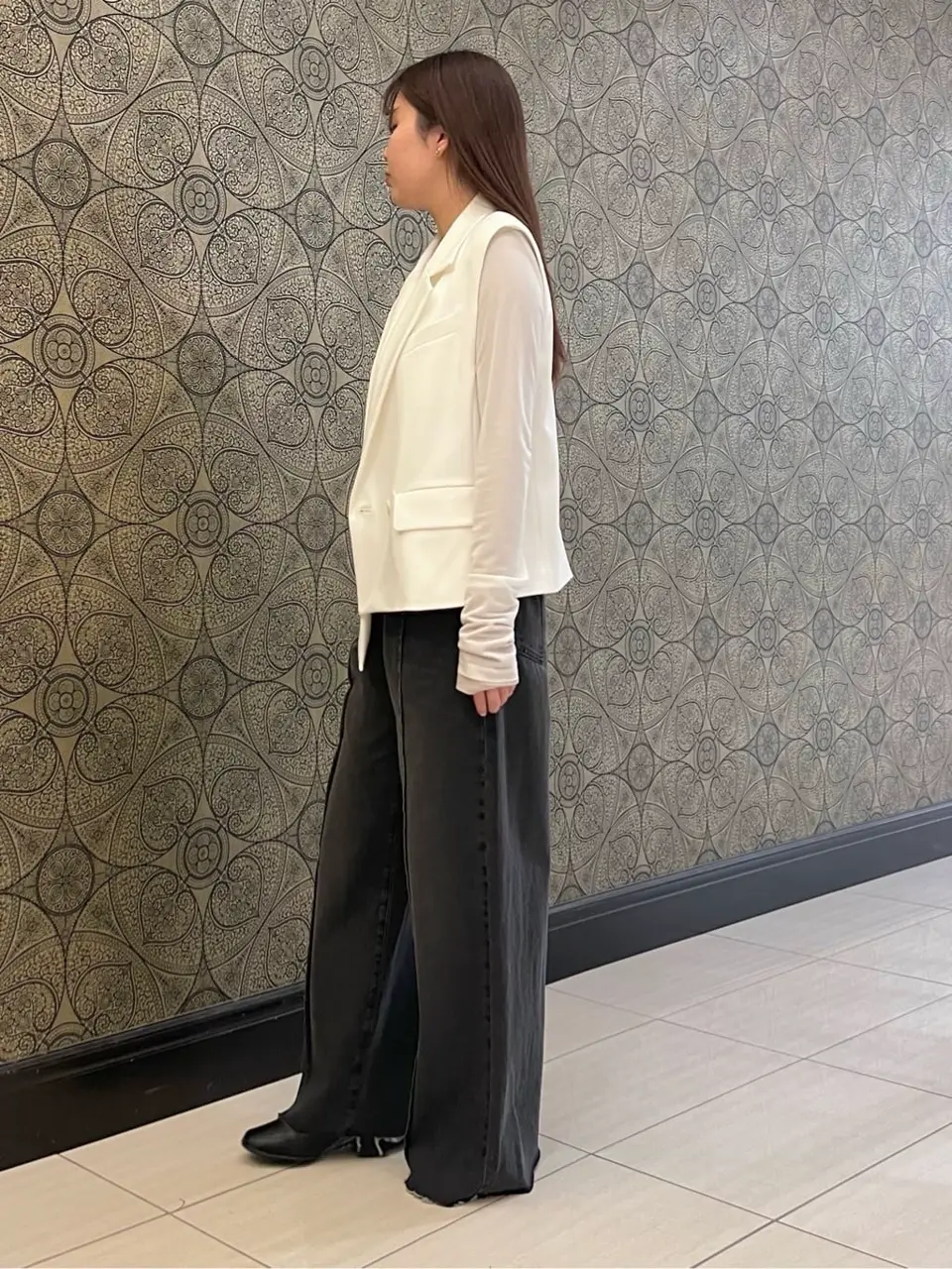 GRACE CONTINENTAL The Banquet 赤坂 梨来 コーディネート画像