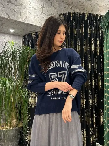 GRACE CONTINENTAL The Banquet 志田　悠 コーディネート画像