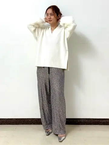 GRACE CONTINENTAL The Banquet Kogane. コーディネート画像