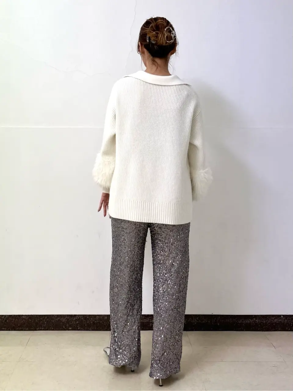 GRACE CONTINENTAL The Banquet Kogane. コーディネート画像