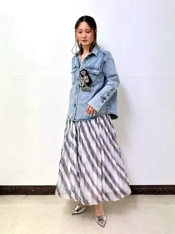 GRACE CONTINENTAL The Banquet Kogane. コーディネート画像