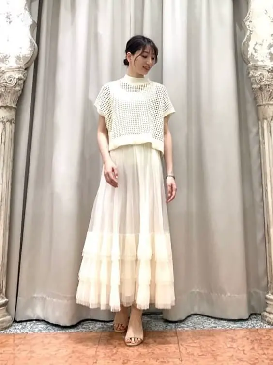 GRACE CONTINENTAL The Banquet eri コーディネート画像