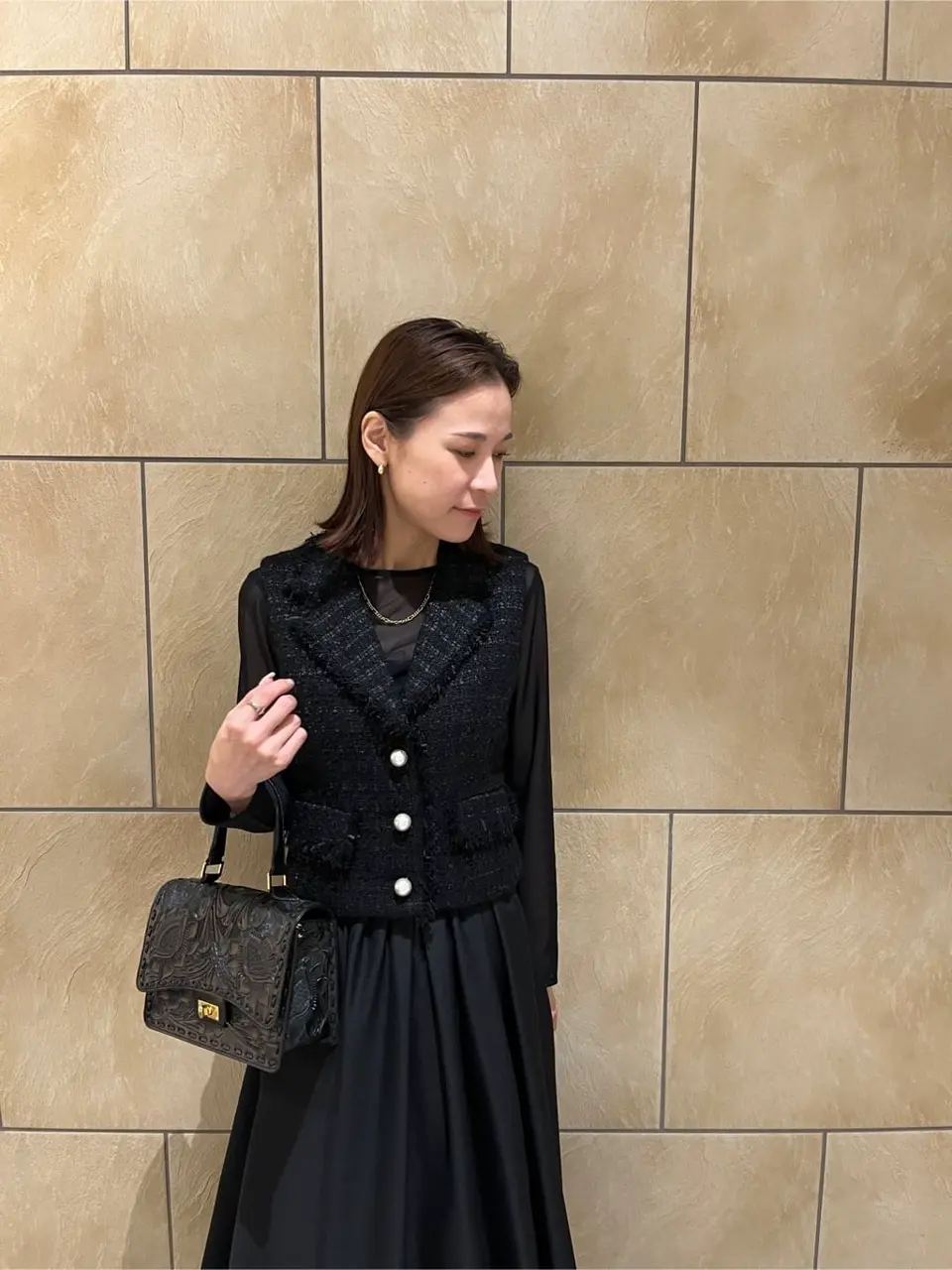 GRACE CONTINENTAL The Banquet 亀田 未希 コーディネート画像