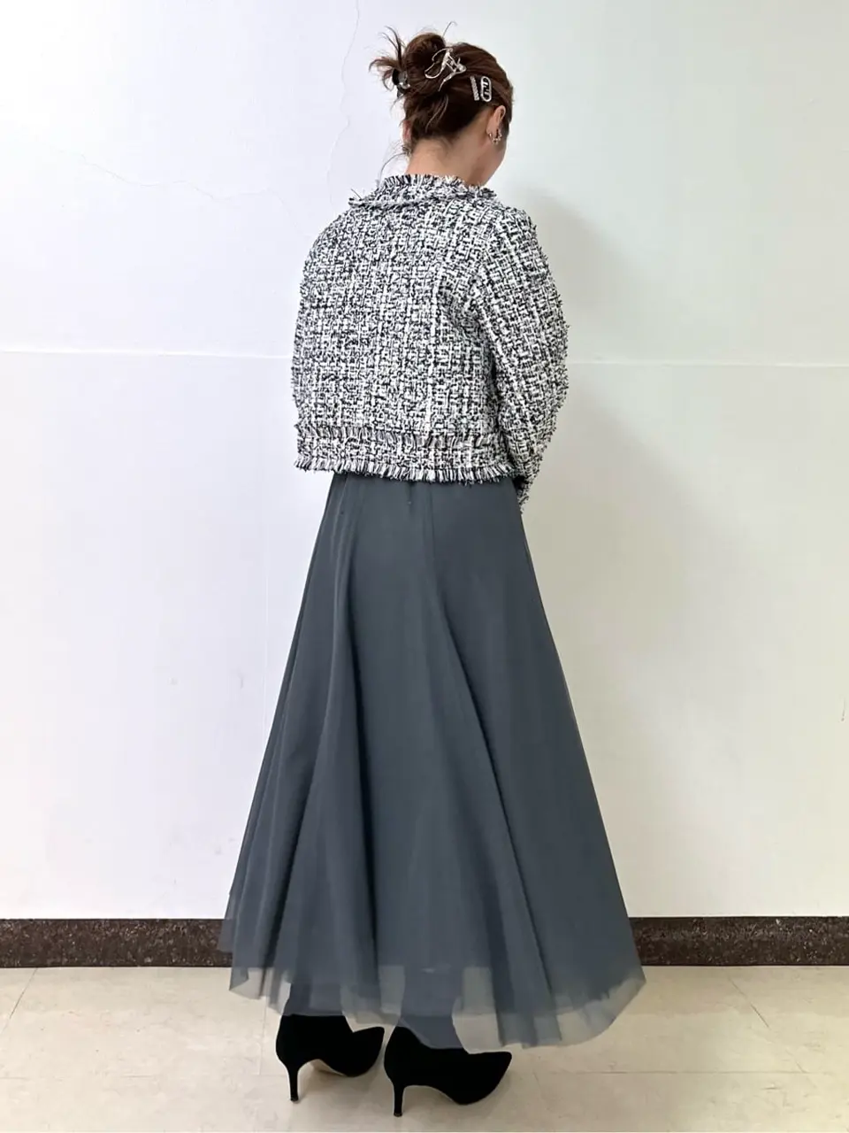 GRACE CONTINENTAL The Banquet Kogane. コーディネート画像