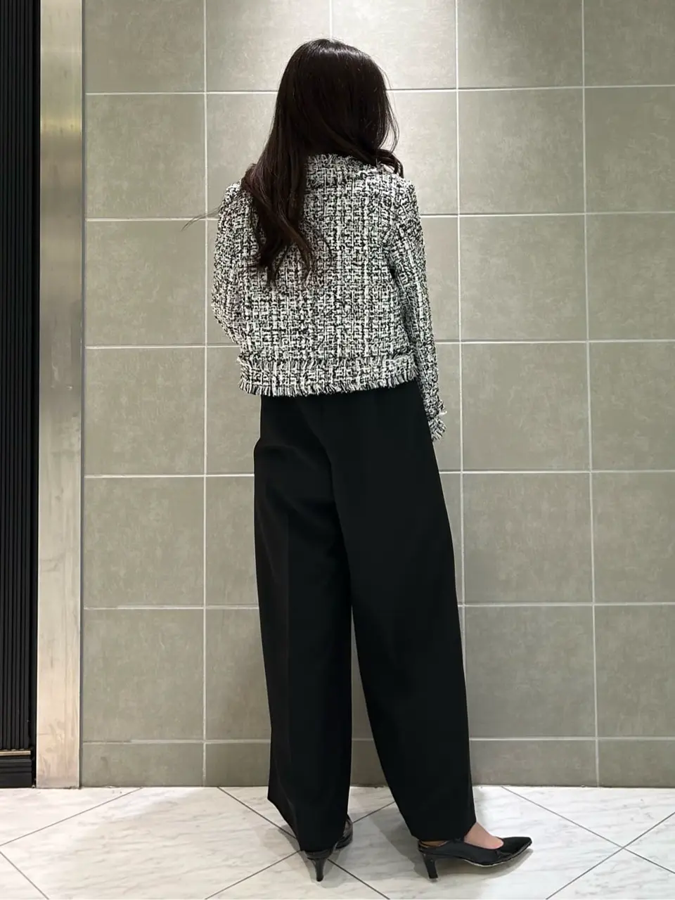 GRACE CONTINENTAL The Banquet 志田　悠 コーディネート画像