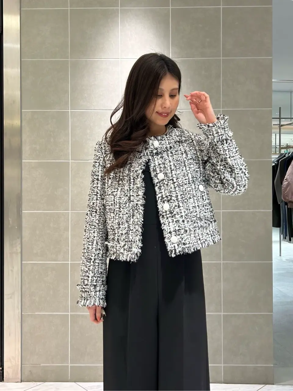 GRACE CONTINENTAL The Banquet 志田　悠 コーディネート画像