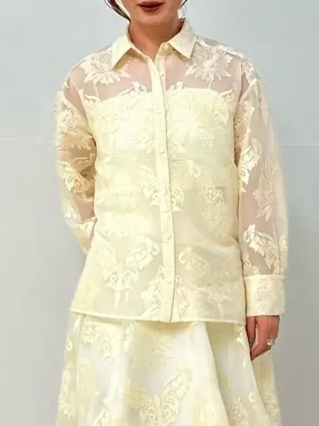 GRACE CONTINENTAL The Banquet Kogane. コーディネート画像