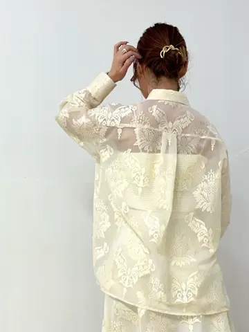 GRACE CONTINENTAL The Banquet Kogane. コーディネート画像