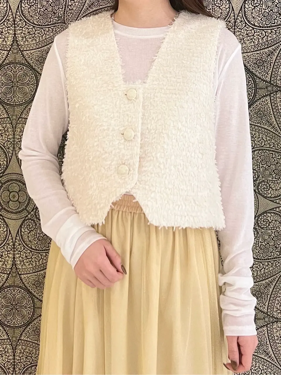 GRACE CONTINENTAL The Banquet 赤坂 梨来 コーディネート画像