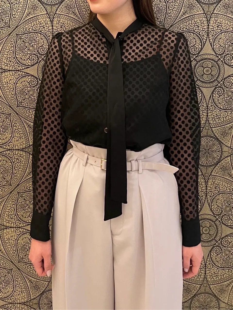 GRACE CONTINENTAL The Banquet 赤坂 梨来 コーディネート画像