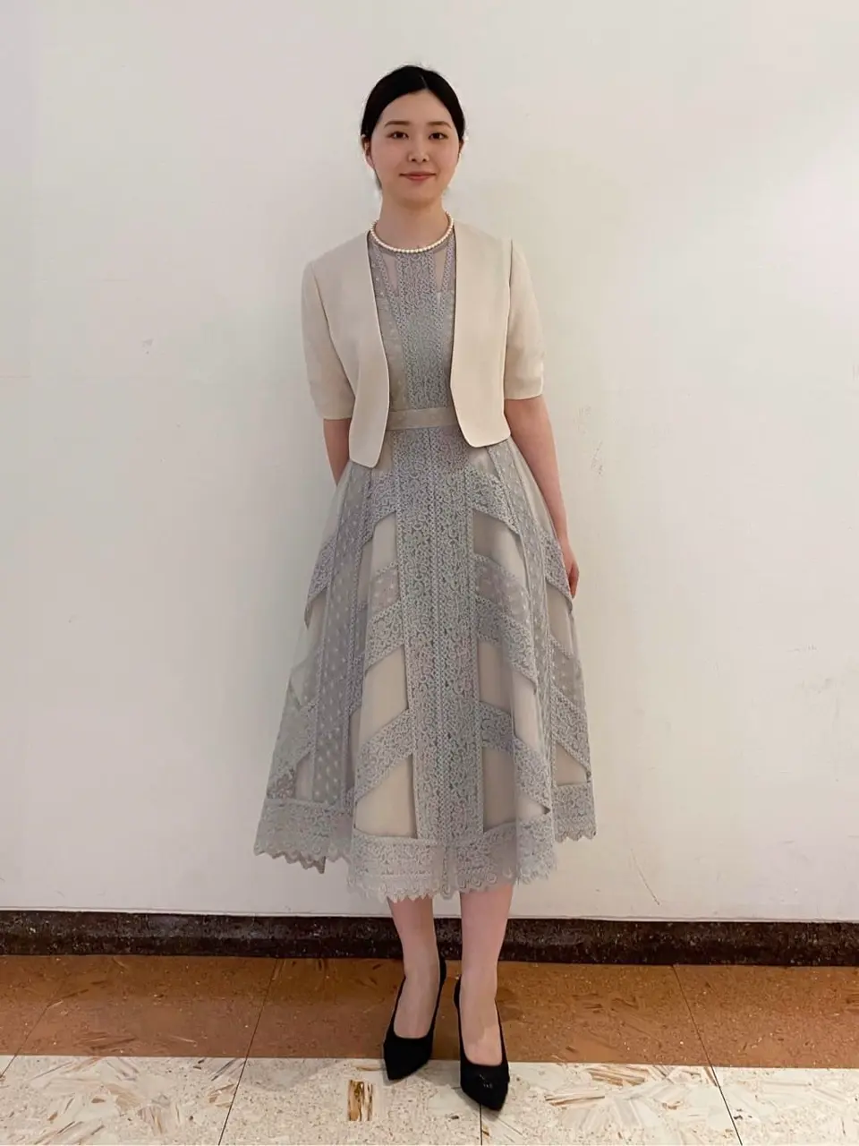 GRACE CONTINENTAL The Banquet mikiho コーディネート画像