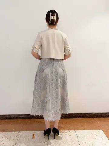 GRACE CONTINENTAL The Banquet mikiho コーディネート画像