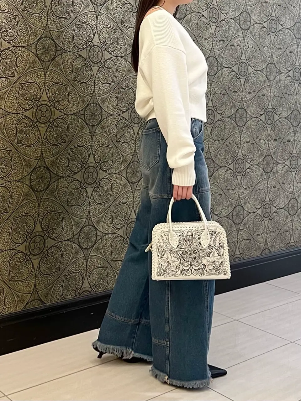 GRACE CONTINENTAL The Banquet 赤坂 梨来 コーディネート画像