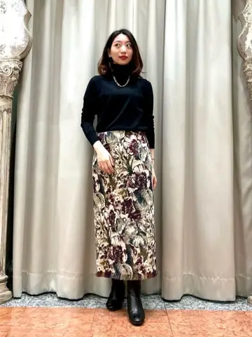 GRACE CONTINENTAL The Banquet eri コーディネート画像