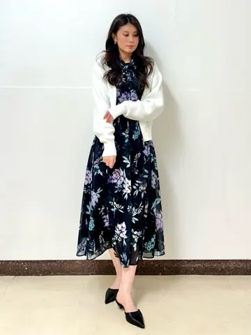 GRACE CONTINENTAL The Banquet 志田　悠 コーディネート画像