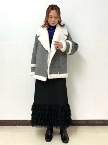 GRACE CONTINENTAL The Banquet Kogane. コーディネート画像