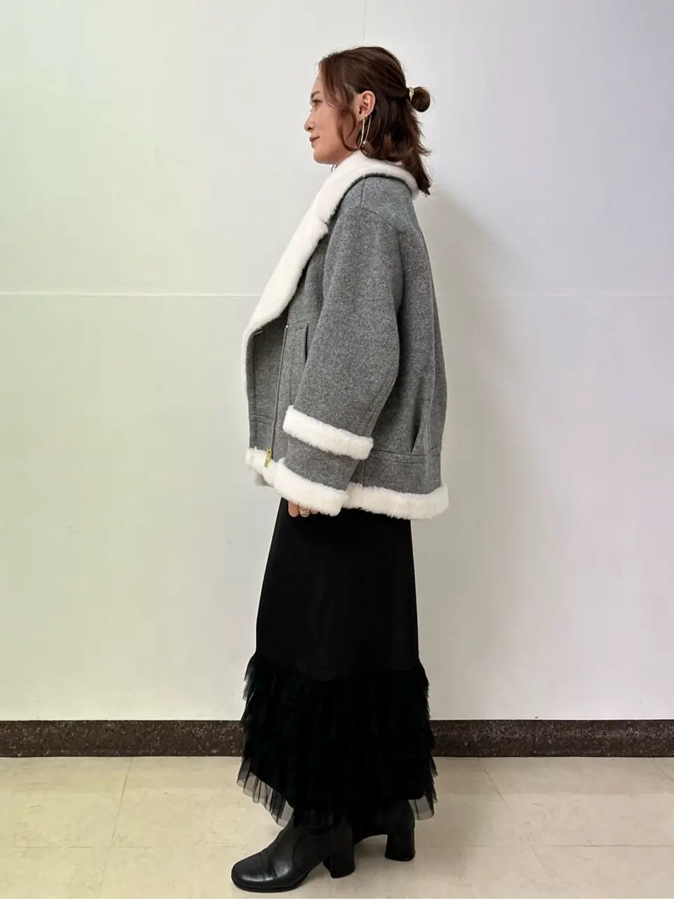 GRACE CONTINENTAL The Banquet Kogane. コーディネート画像