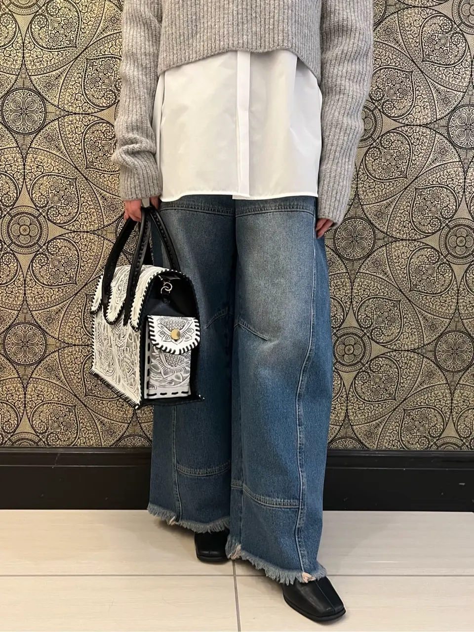 GRACE CONTINENTAL The Banquet 赤坂 梨来 コーディネート画像