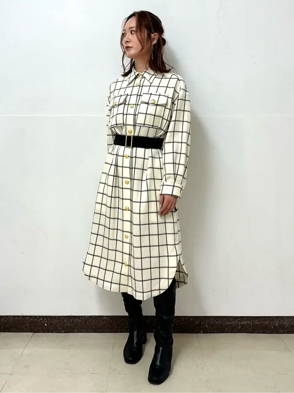 GRACE CONTINENTAL The Banquet Kogane. コーディネート画像