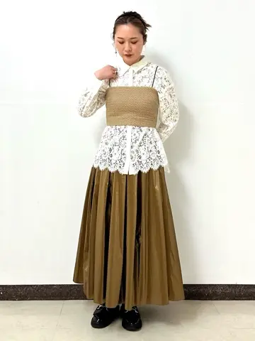 GRACE CONTINENTAL The Banquet Kogane. コーディネート画像