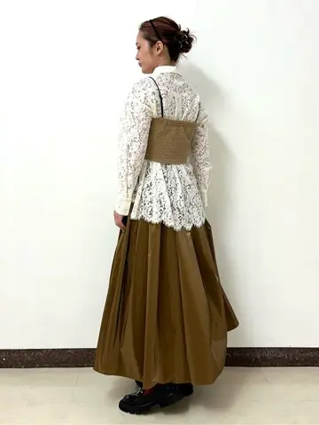 GRACE CONTINENTAL The Banquet Kogane. コーディネート画像