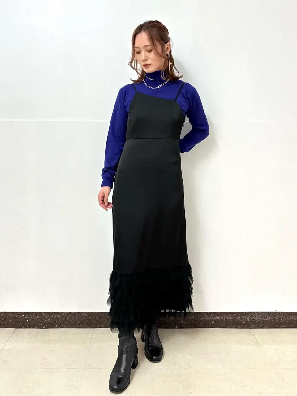 GRACE CONTINENTAL The Banquet Kogane. コーディネート画像