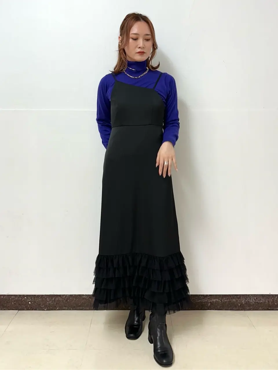 GRACE CONTINENTAL The Banquet Kogane. コーディネート画像