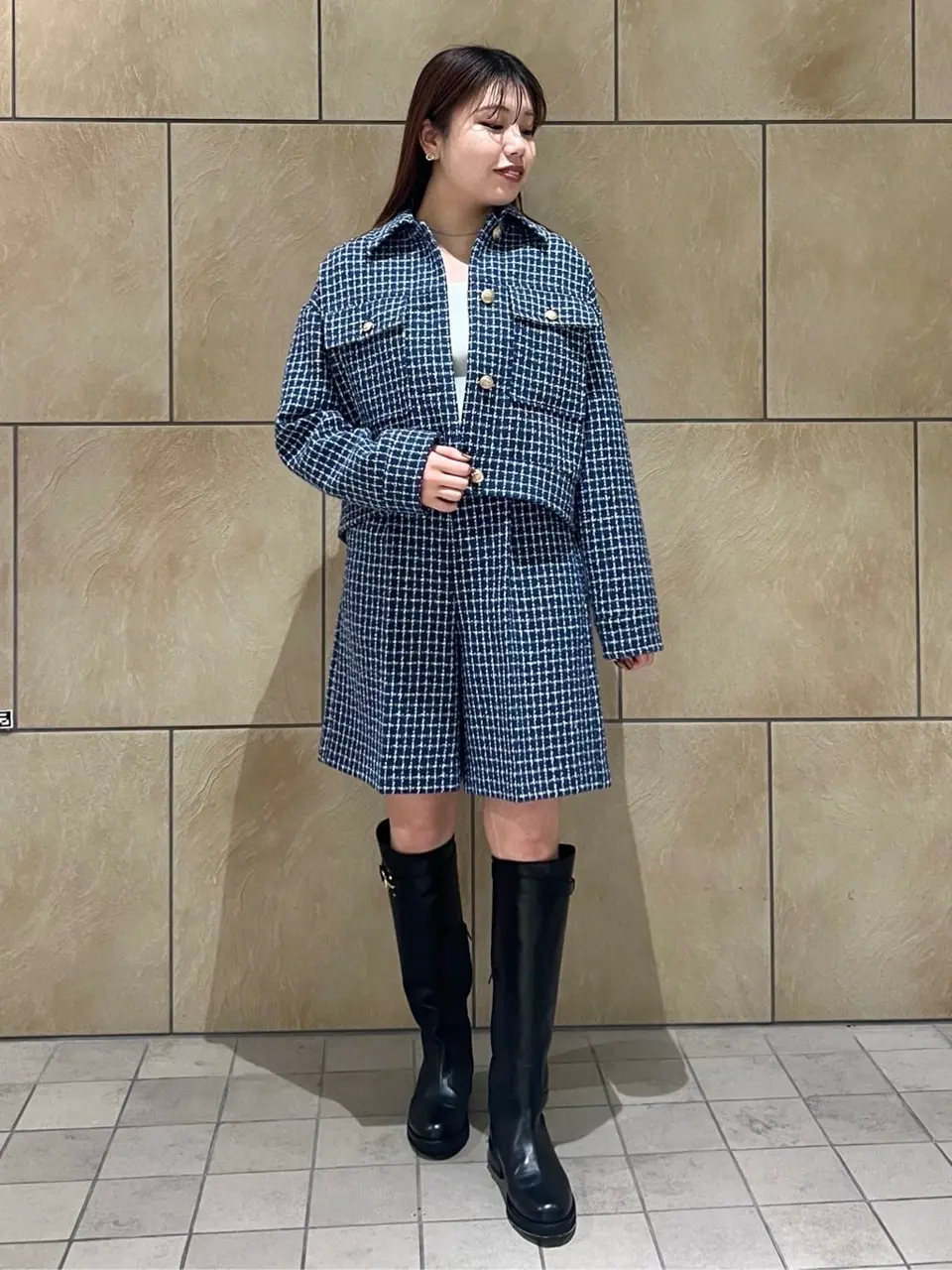 GRACE CONTINENTAL The Banquet 赤坂 梨来 コーディネート画像