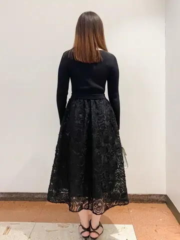 GRACE CONTINENTAL The Banquet mikiho コーディネート画像