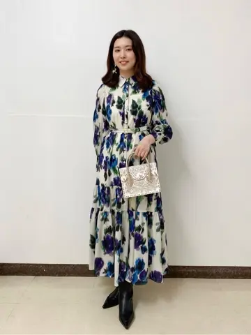 GRACE CONTINENTAL The Banquet mikiho コーディネート画像