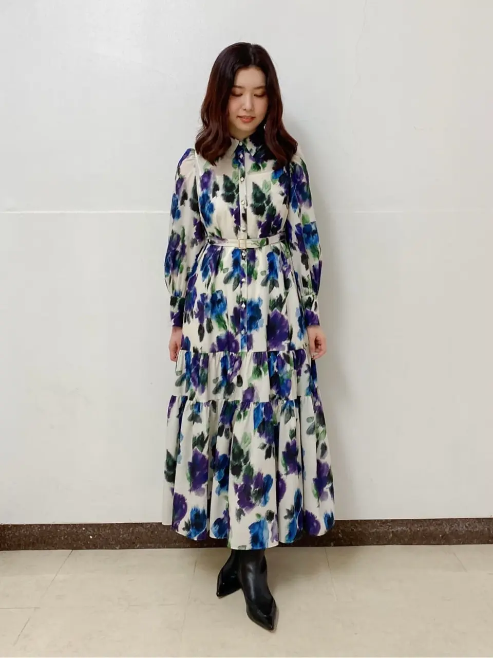 GRACE CONTINENTAL The Banquet mikiho コーディネート画像