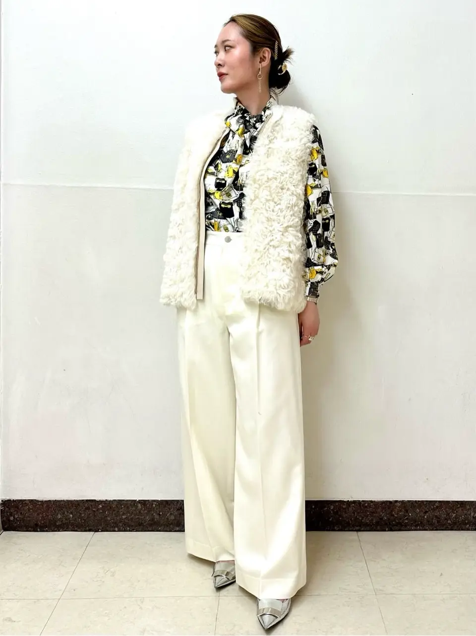 GRACE CONTINENTAL The Banquet Kogane. コーディネート画像