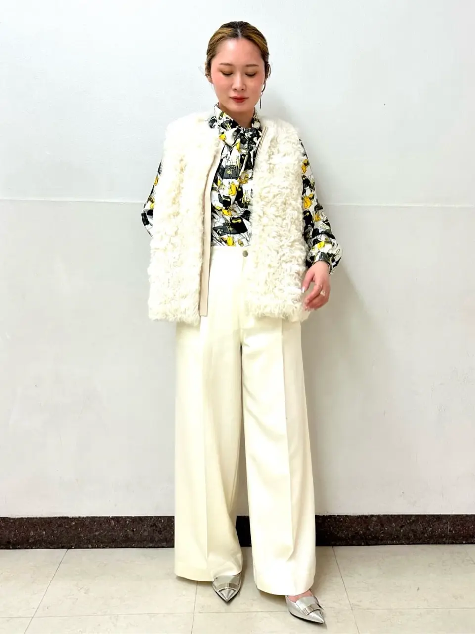 GRACE CONTINENTAL The Banquet Kogane. コーディネート画像