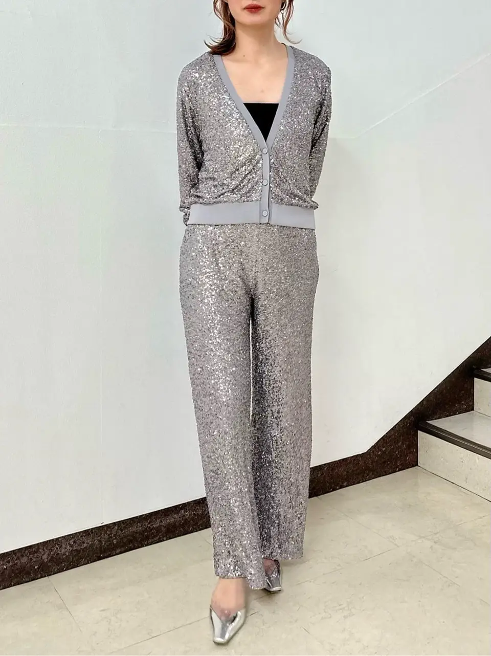 GRACE CONTINENTAL The Banquet Kogane. コーディネート画像