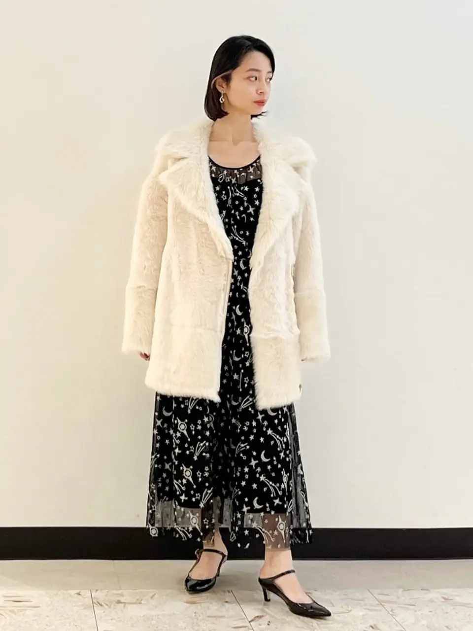 【高級✨】グレースコンチネンタル　リアルムートンファーコート　ラムレザー　38M ムートンライダースコート / GRACE CONTINENTAL | GRACE