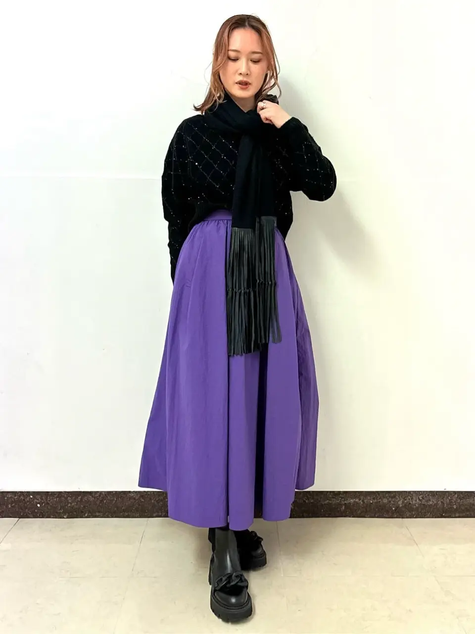 GRACE CONTINENTAL The Banquet Kogane. コーディネート画像