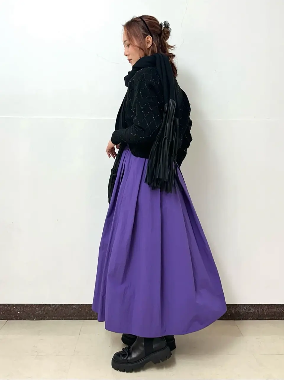 GRACE CONTINENTAL The Banquet Kogane. コーディネート画像