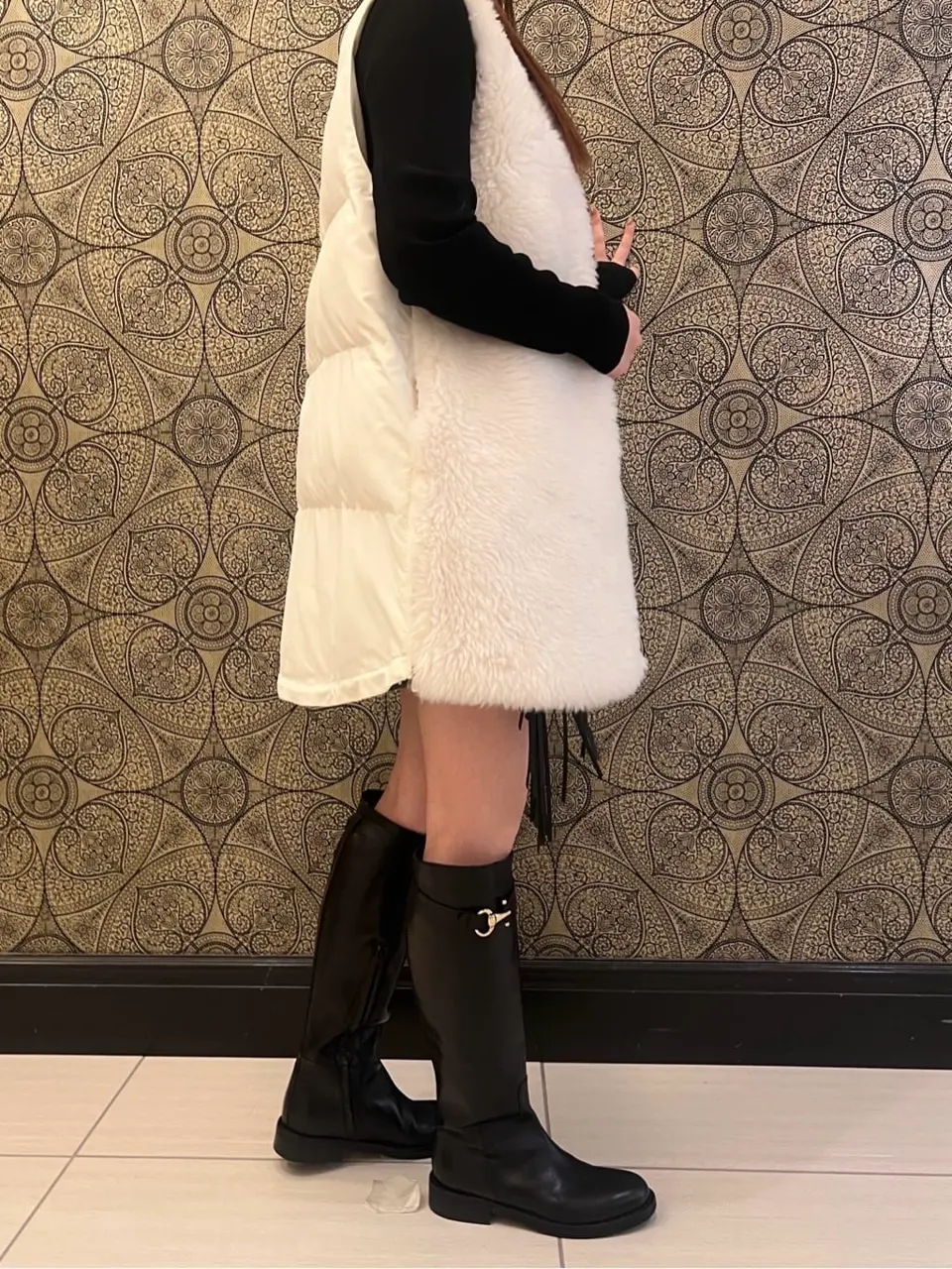 GRACE CONTINENTAL The Banquet 赤坂 梨来 コーディネート画像